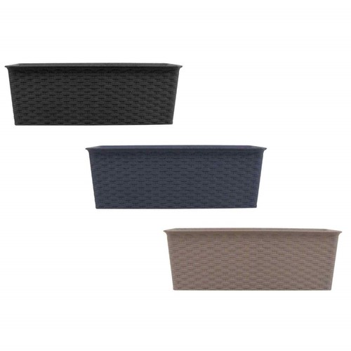 Rectangular rattan plastic - rectangular,