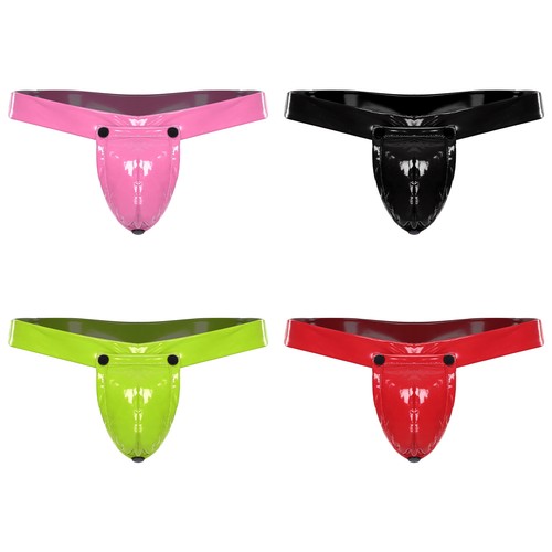 Men panties wet look lingerie - wet,
