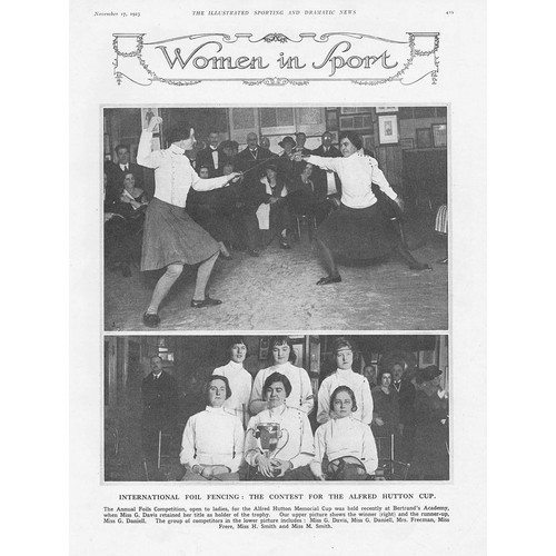 Foil fencing ladies - fencing, match