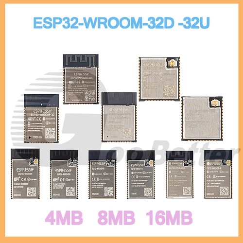 Esp32 wroom 32d 32u - esp32, wroom-32-32d-32u