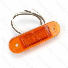 Amber LED Flush Marker 12V 24V