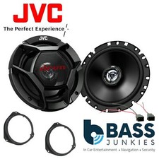 FIAT Grande Punto 2005-09 JVC 17cm 600 Watts Pair 2 Way Front Door Car Speakers