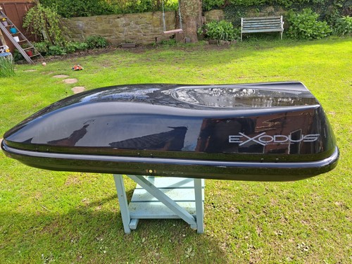 Halfords exodus roof box - box, hire