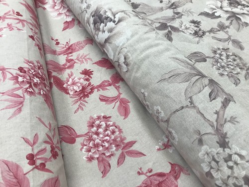 Textiles françai regal birds - textiles,
