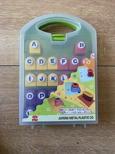 Alphabet punches each - alphabet, is