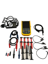 Fluke 124B Industrial ScopeMeter Hand-Held Oscilloscope, 40 MHz