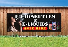 E-CIG E-LIQUIDS SOLD HERE PVC