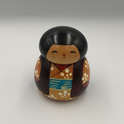 Kokeshi wooden doll - wooden, sekiguchi