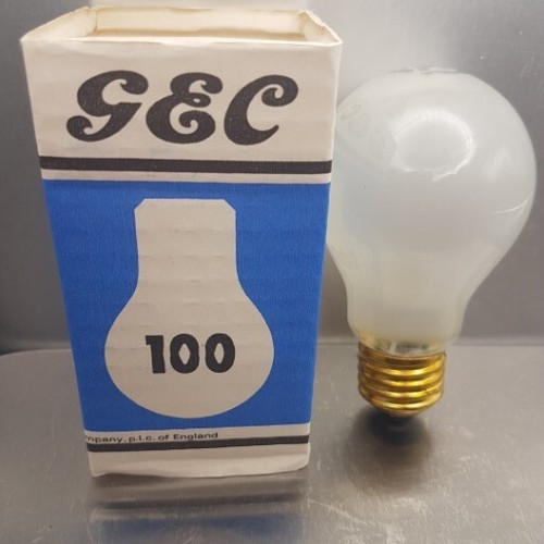 Gec 100w pearl matt ses - pearl,