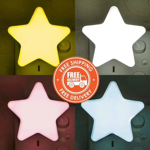Star led night light - star,
