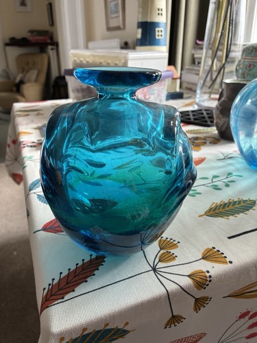 Vintage mdina side stripe - stripe, vase