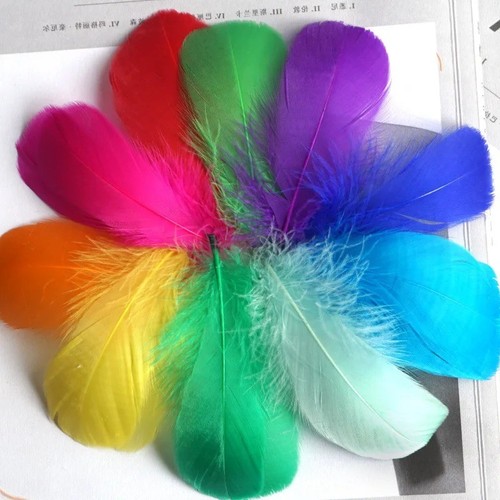 100x small fluffy swan - 100x,