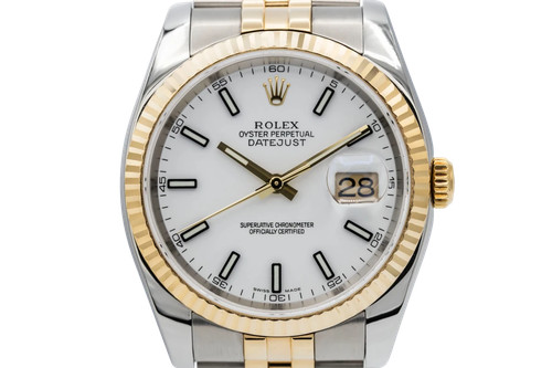 Rolex datejust 36mm steel - datejust, &