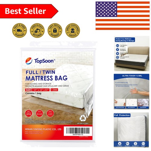 Clear mattress disposal - mattress, bag