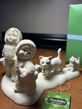 Snow Babies Caring For All God Creatures Collectible Christmas Figurines
