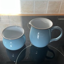 Denby Colonial Blue Milk /