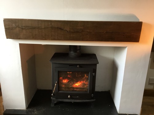 Hollow oak beam lightweight - oak,