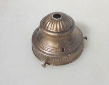 Vintage Iron Ceiling Light Shade Holder Bracket Old Lantern Gallery 4.25"W