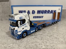 WSI - Scania S650 w/4-Axle Low Loader - Wm&D Murray - 02-3671 - 1:50 - Mint/New
