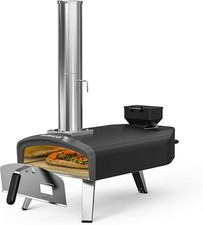 Mimiuo Upgraded Outdoor Pellet Portable Pizza Oven For Outdoor Cooking