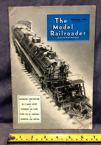 Model railroader february 1941 - railroader,