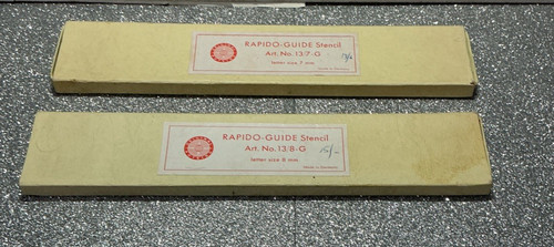 Vintage rotring rapido - vintage, guide