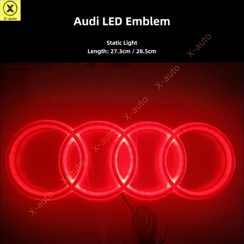 For audi led emblem - for,