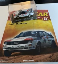 DeAgostini IXO Audi Quattro, Sanremo Rally 1981-M.Mouton-F.Pons, with magazine