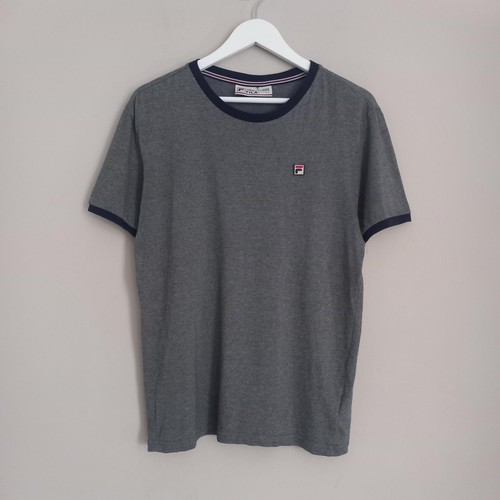 Fila ringer shirt grey retro - shirt,