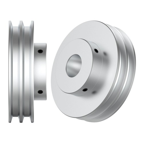 Double grooved pulley - grooved,