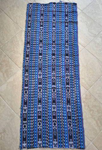 Vintage blue ikat - vintage,