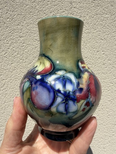 William moorcroft floral vase - floral,