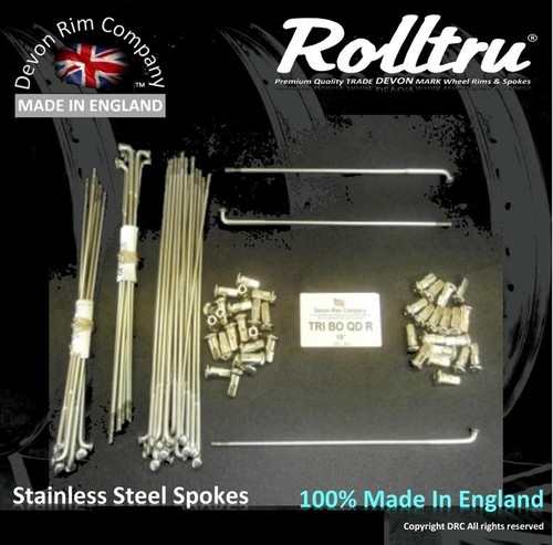 Mb108 ssp stainless spokes - mb108-ssp, 19"
