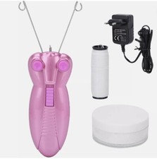 Portable Electric Face Facial Hair Shaver Machine Tool Cotton Thread Epilator