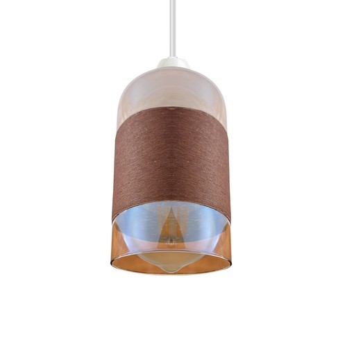 Modern glass ceiling pendant - modern,