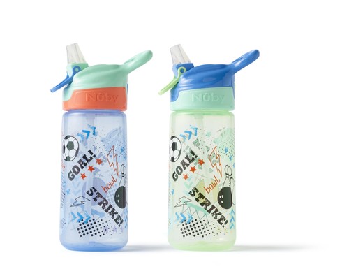 Nuby super quench straw water - nuby,