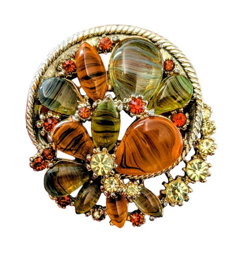 1960s vintage exquisite broach - vintage,