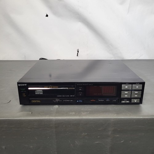 Sony cdp compact disc cd - sony, cdp-35