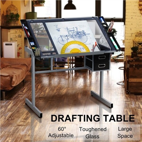 Rolling drafting table - drafting,