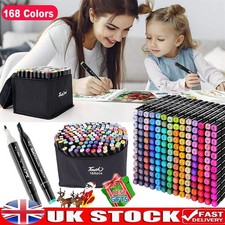 168 Colors Dual Tip Art Marker