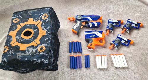 Hasbro nerf gun bundle - nerf, x5