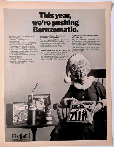 1970 bernzomatic gifts mrs - gifts,