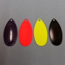  French Spinner Blades 4 Colours Sizes 2-4,  Flying  C,Fishing  Lures  10 or 25.