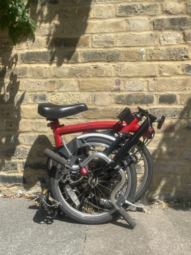 Brompton m3l folding - bike,