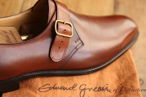 Edward green tan brown leather - green,