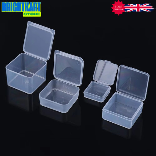 Clear small plastic - clear,
