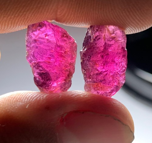 Natural purple rhodolite - purple,