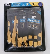Wells Lamont HydraHyde Leather Work Gloves Heavy Duty 3 Pack