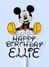 Mickey Mouse Cake Topper X1