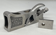 Vintage Record No 311 Shoulder Bullnose Chisel Plane Woodworking Tool Complete